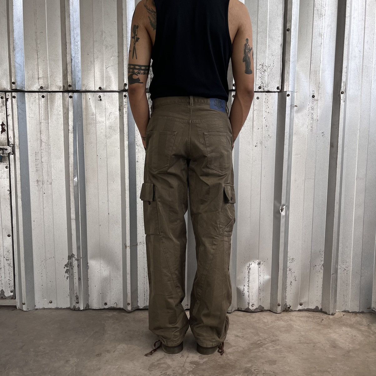 If Six Was Nine × Japanese Brand × PPFM PPFM Bondage Cargo Pants Size US 30 / EU 46 - 5 Thumbnail