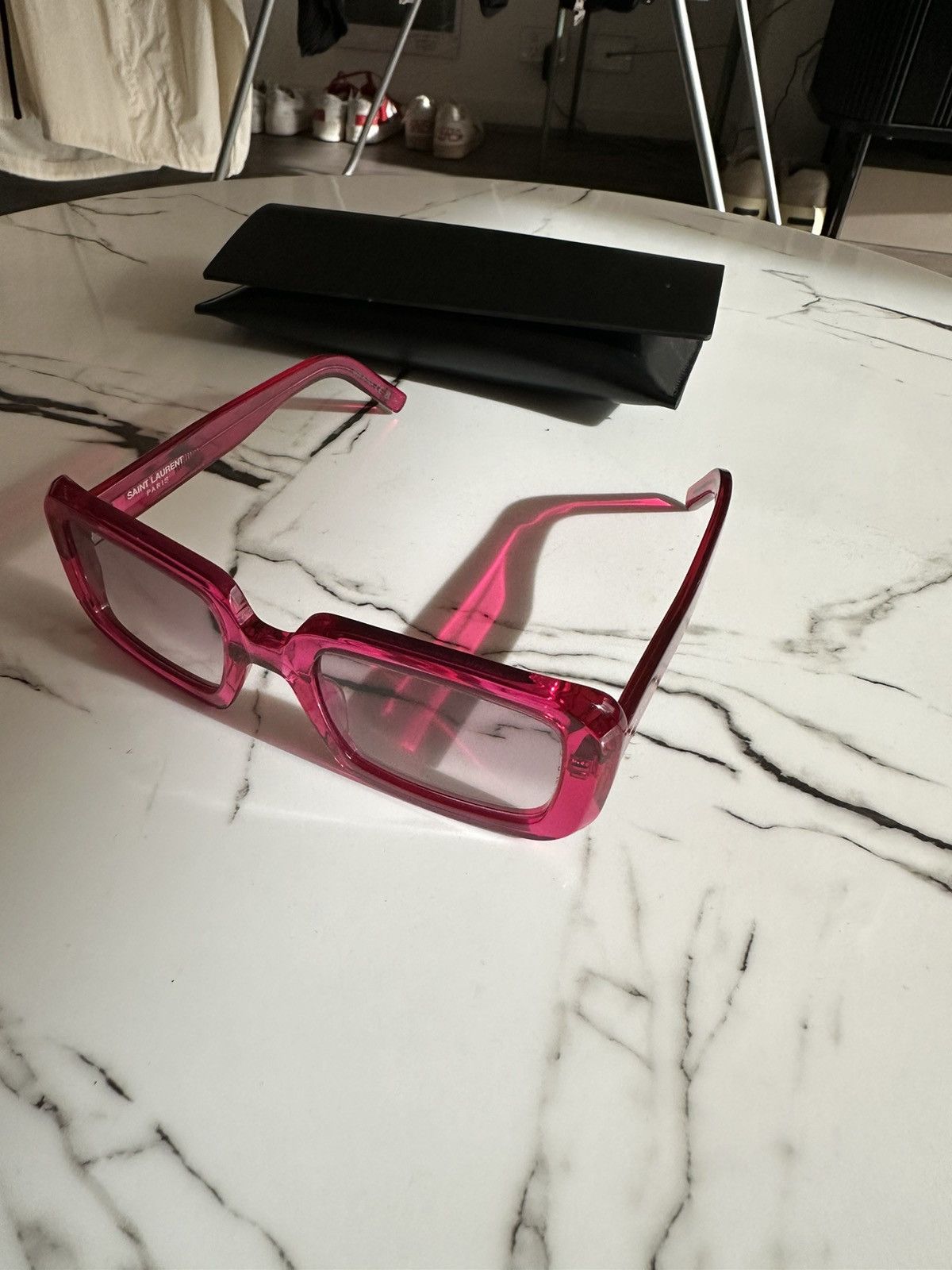 Saint Laurent Paris Saint Laurent Sunglasses Size ONE SIZE - 2 Thumbnail