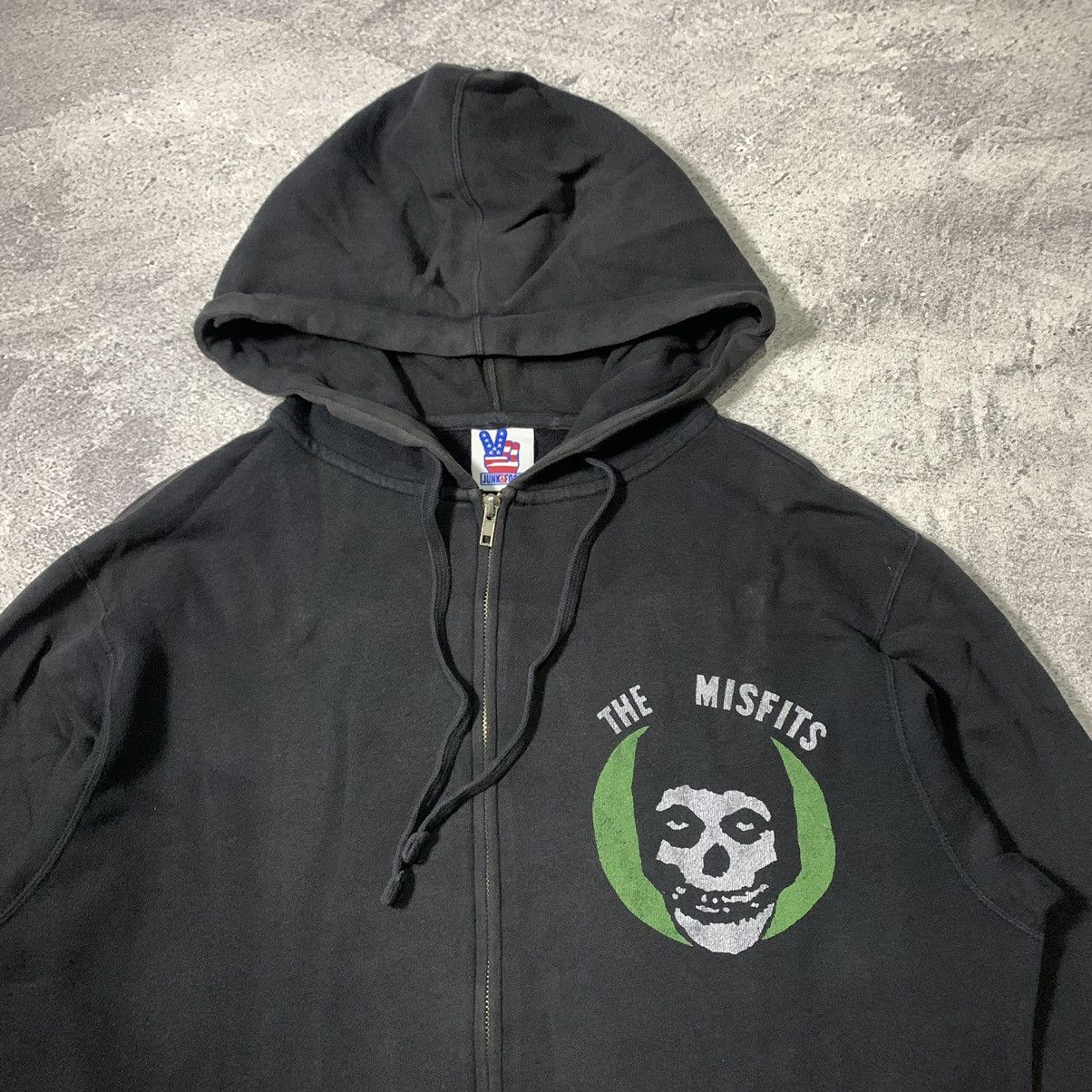 Misfits 💸RARE💸 VINTAGE MISFITS ZIPHOODIE Size US L / EU 52-54 / 3 - 3 Thumbnail
