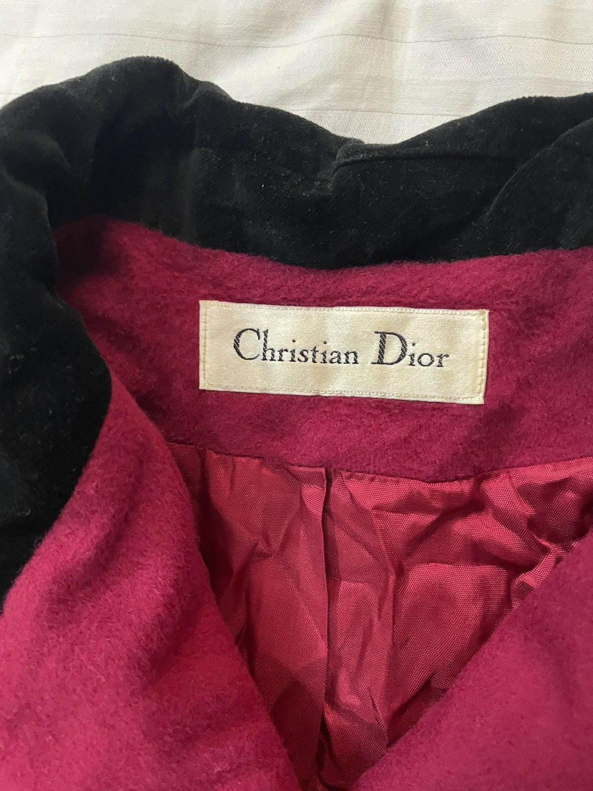 Christian Dior Monsieur Very Rare Vintage Christian Dior x Loro Piana wool coat Size L / US 10 / IT 46 - 5 Thumbnail
