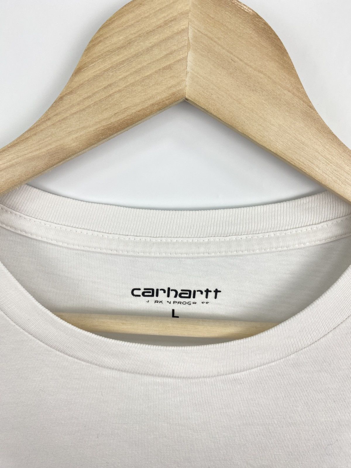 Carhartt × Carhartt Wip × Vintage 🇺🇸 Vintage Y2K Carhartt Box Logo T-Shirt Rare Retro Hype Size US L / EU 52-54 / 3 - 5 Thumbnail