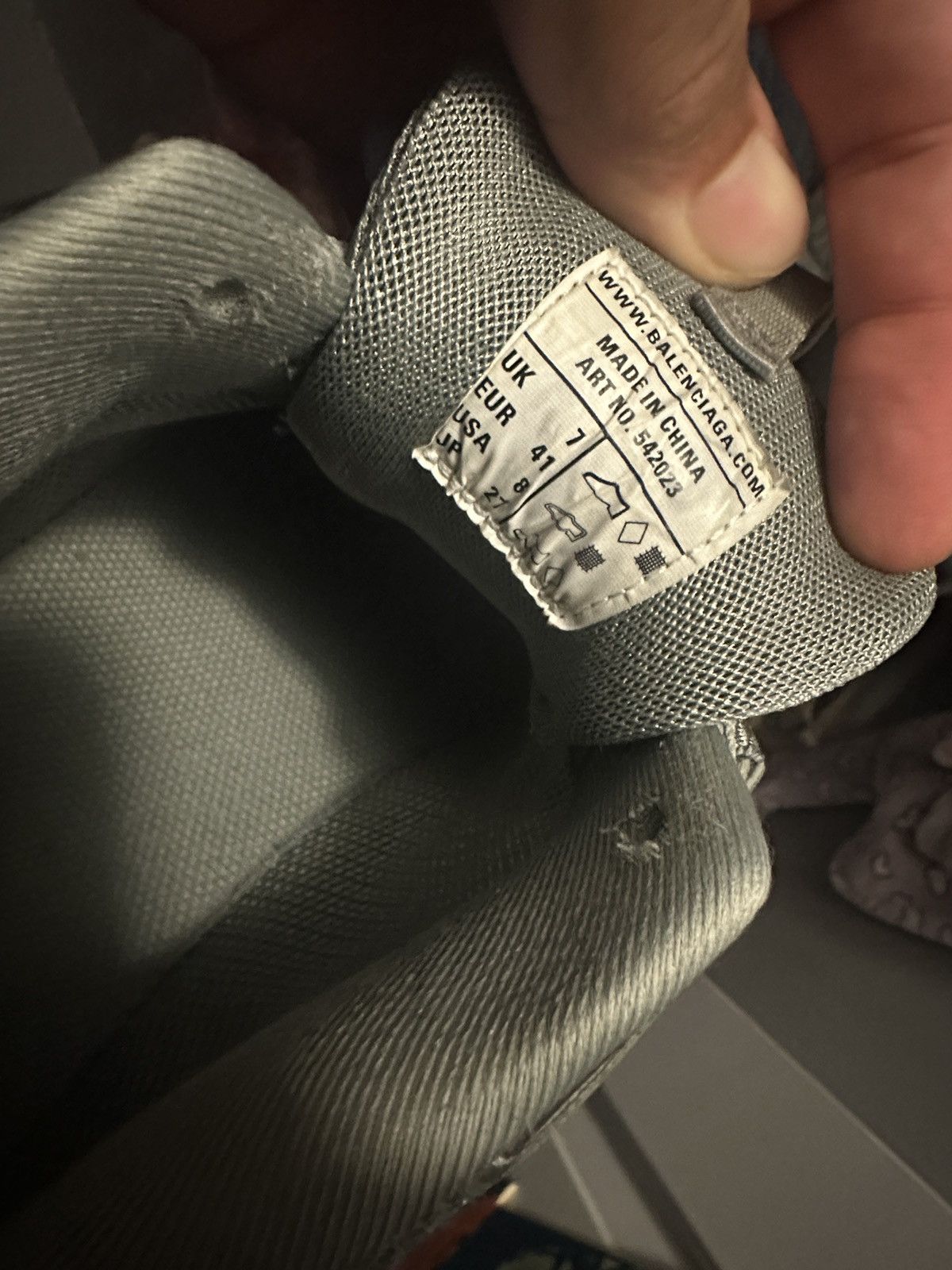 Balenciaga Balenciaga Track 1 Snaeaker Size US 8 / EU 41 - 8 Thumbnail