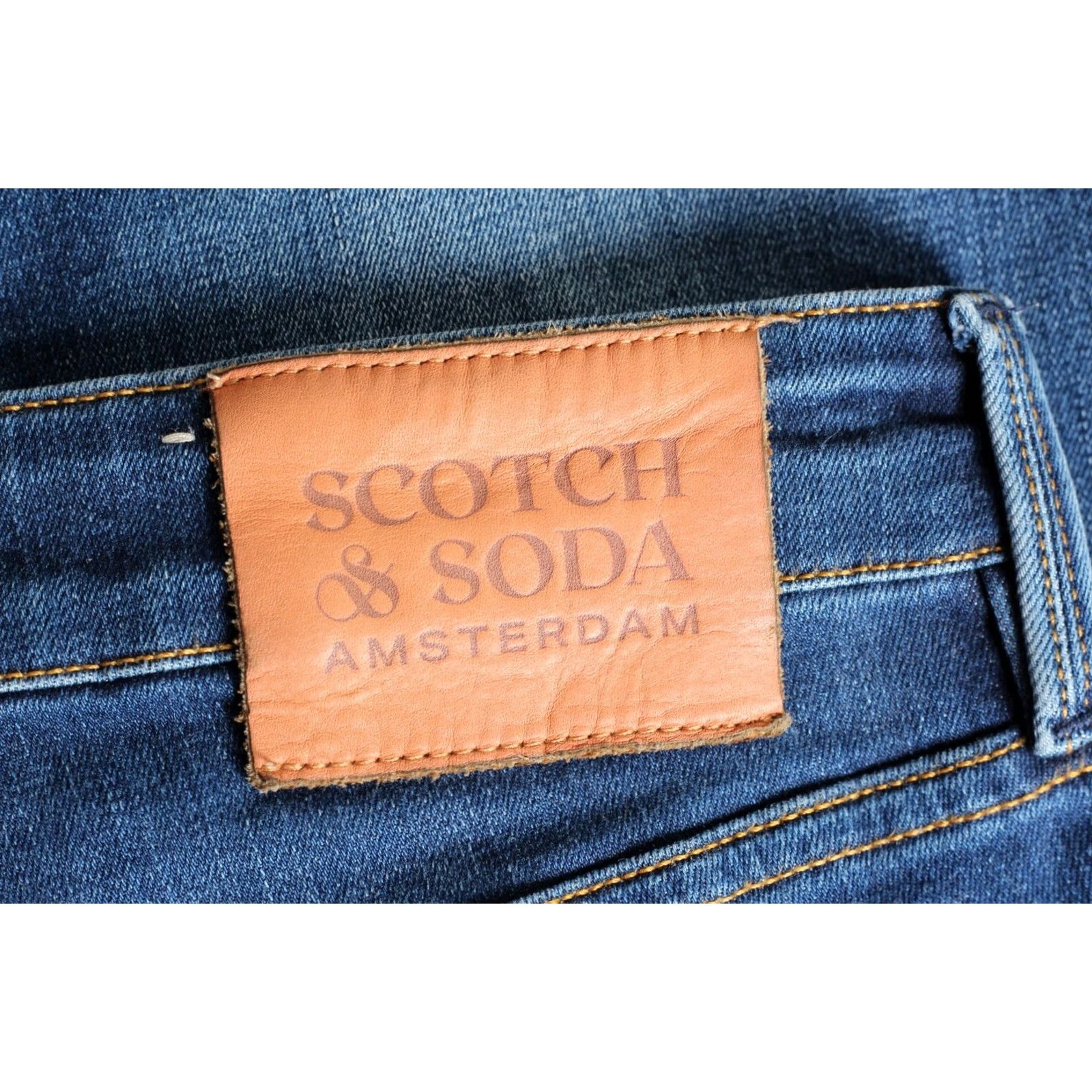Scotch & Soda SCOTCH & SODA SKIM Skinny Fit Stretch Jeans Men Size W30 L34 DZ4677 Size US 30 / EU 46 - 2 Thumbnail