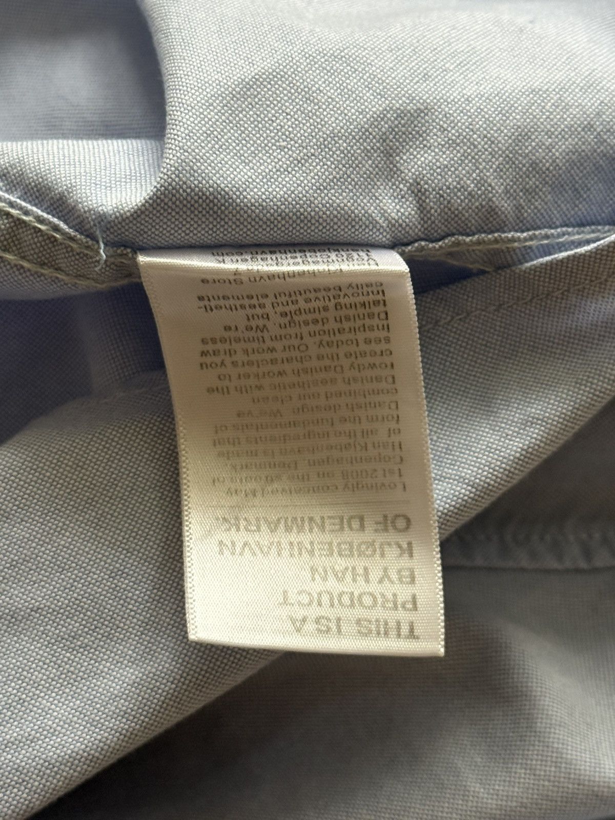 Han Kjobenhavn Han Kjobenhavn oxford ls shirt baby blue Size US M / EU 48-50 / 2 - 8 Thumbnail