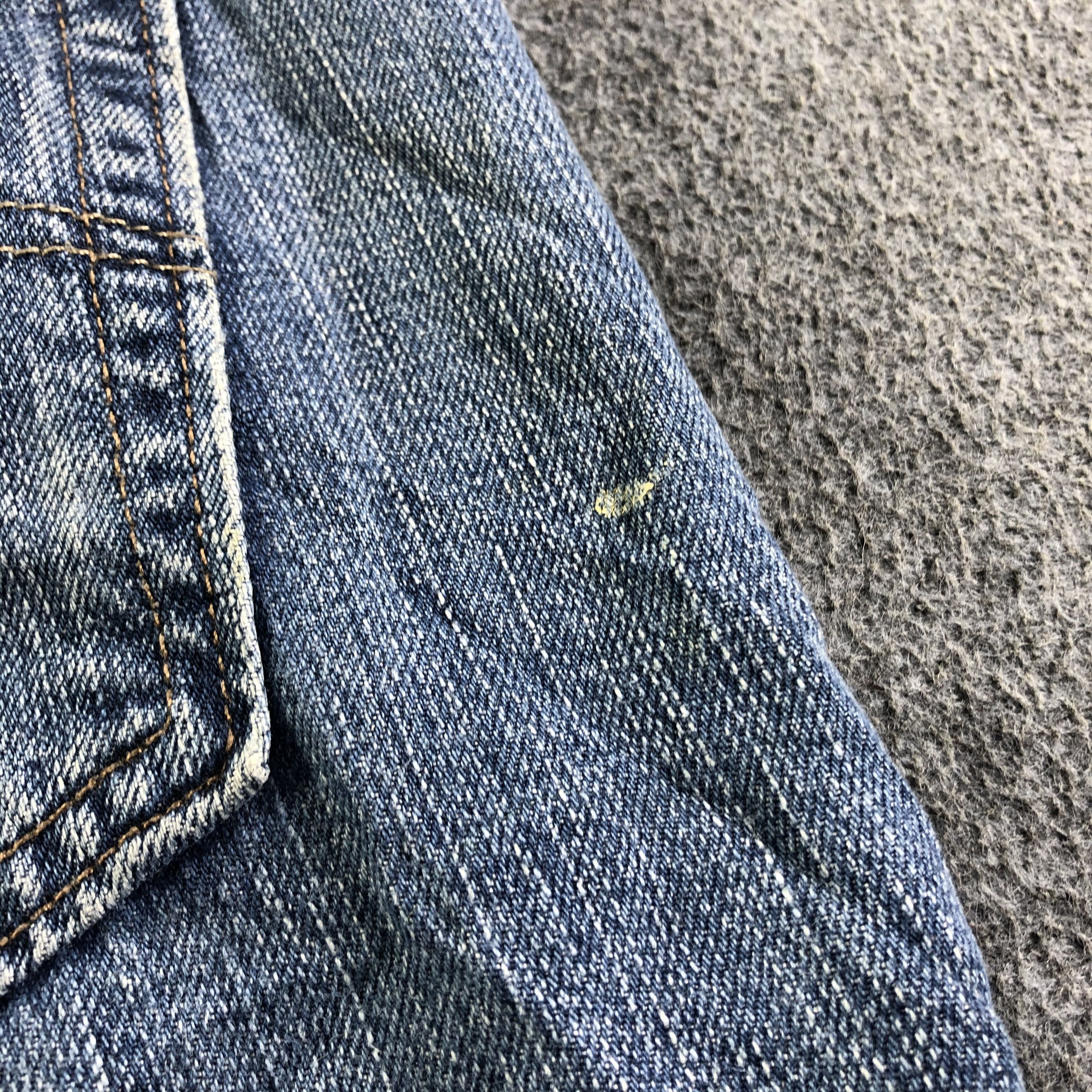 Levi's Vintage Blue Wash Levis 569 Jeans-J4107 Size US 43 - 7 Thumbnail