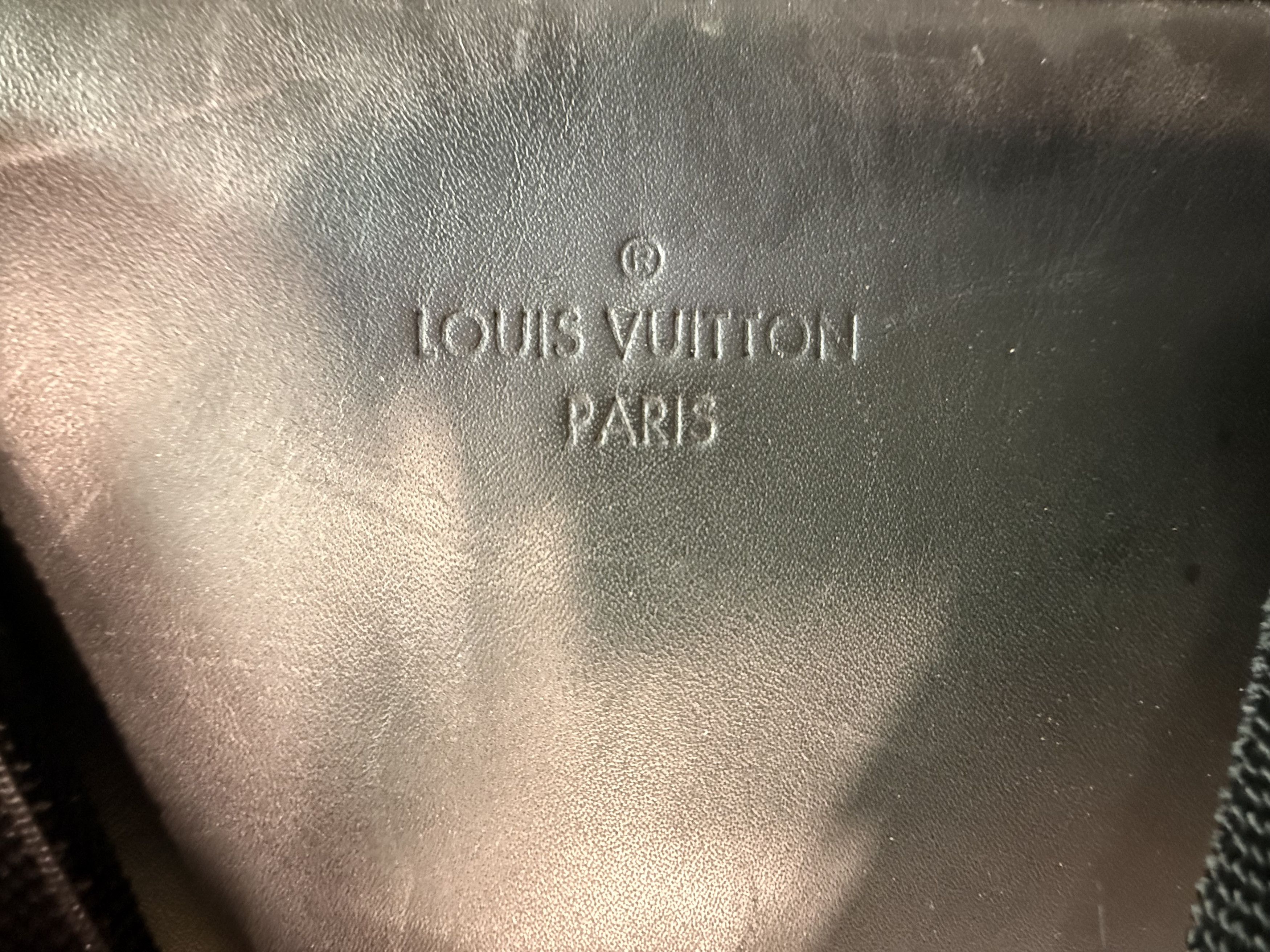 Louis Vuitton Louis Vuitton Black Damier Infini Michael Size ONE SIZE - 4 Thumbnail