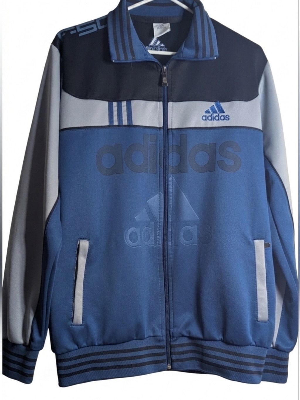 Adidas Adidas F50 Performance Full Zip Track Jacket Y2K Streetwear Size US M / EU 48-50 / 2 - 2 Thumbnail