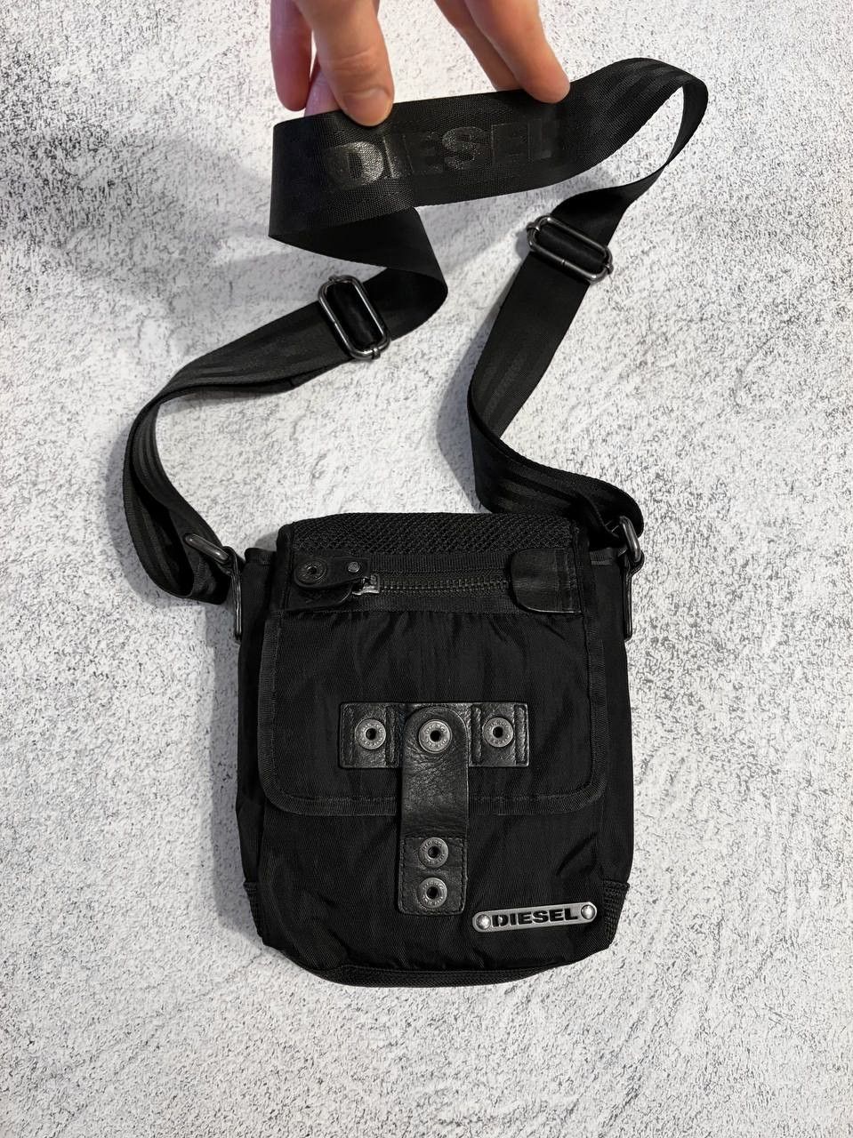 Diesel Diesel Archive Black Nylon Crossbody Bag Utility Size ONE SIZE - 1 Thumbnail