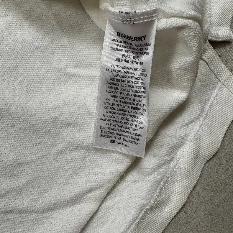 Burberry Burberry Cotton Embroidered Logo Polo Shirt. Size US M / EU 48-50 / 2 - 4 Thumbnail