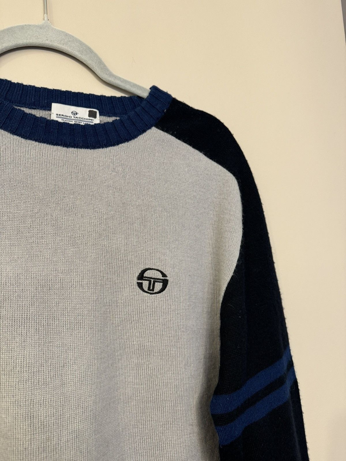 Sergio Tacchini Sergio Tacchini Wool vintage sweater 90s basic stylish item Size US L / EU 52-54 / 3 - 5 Thumbnail