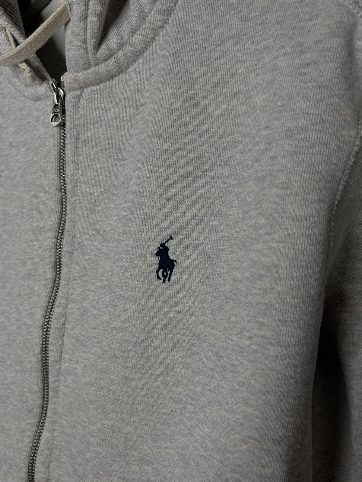 Polo Ralph Lauren Vintage Polo Ralph Lauren Full Zip Hoodie Pony Rare Size US L / EU 52-54 / 3 - 3 Thumbnail