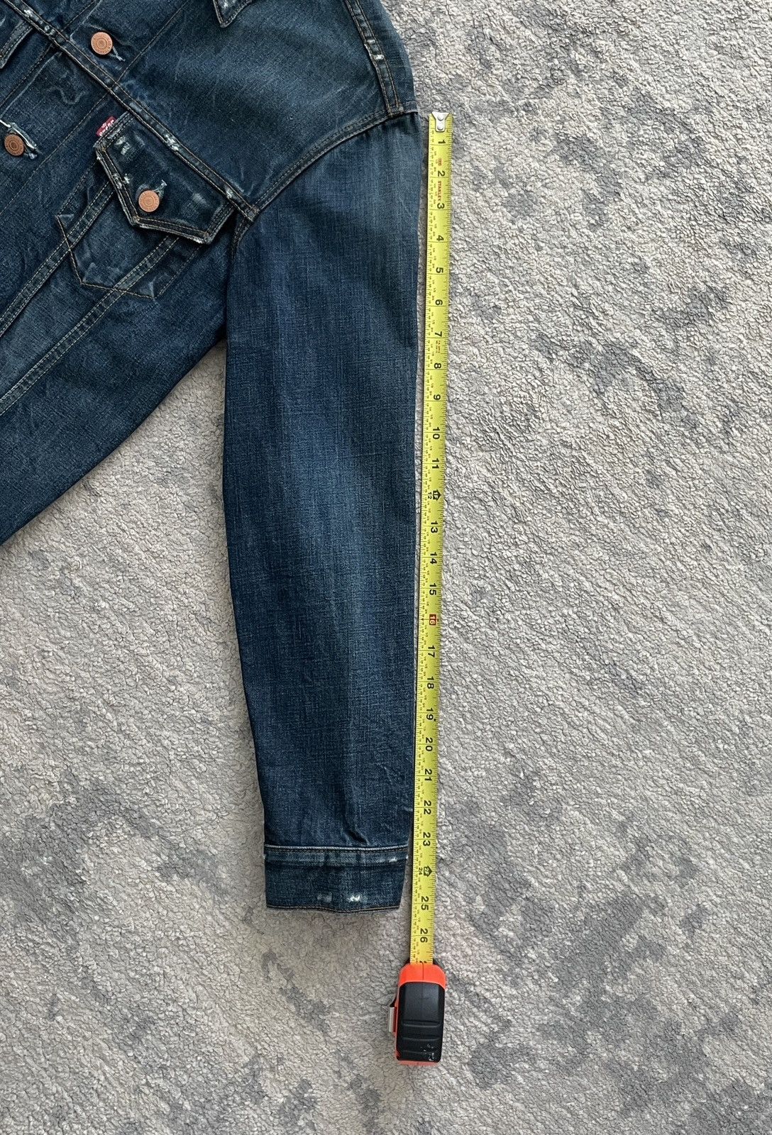 Levi's Levi’s SELVEDGE Denim Trucker Jacket Made in USA Size US S / EU 44-46 / 1 - 18 Thumbnail