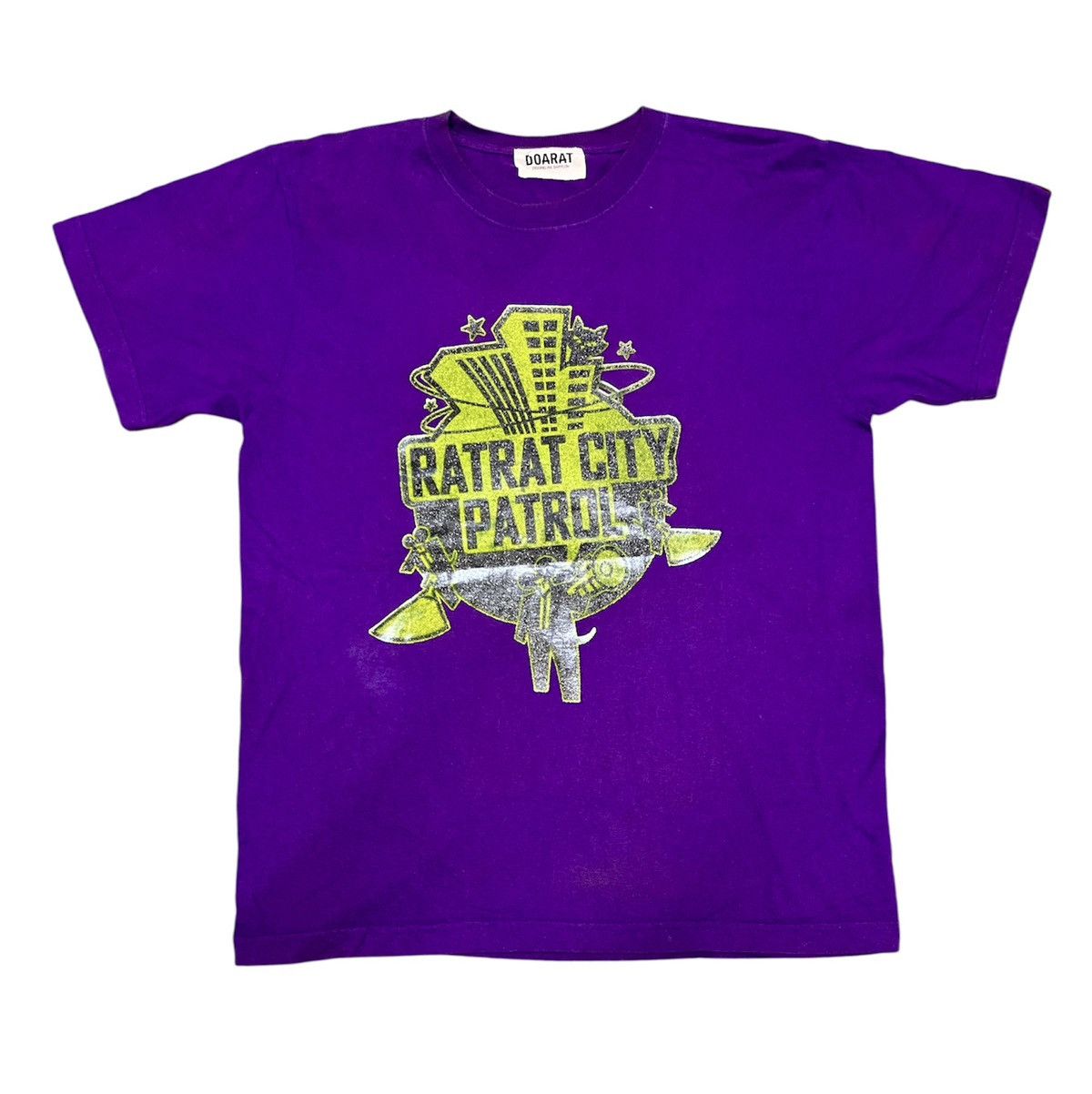 Japanese Brand Doarat Ratrat City Patrol T shirt Size US L / EU 52-54 / 3 - 1 Thumbnail