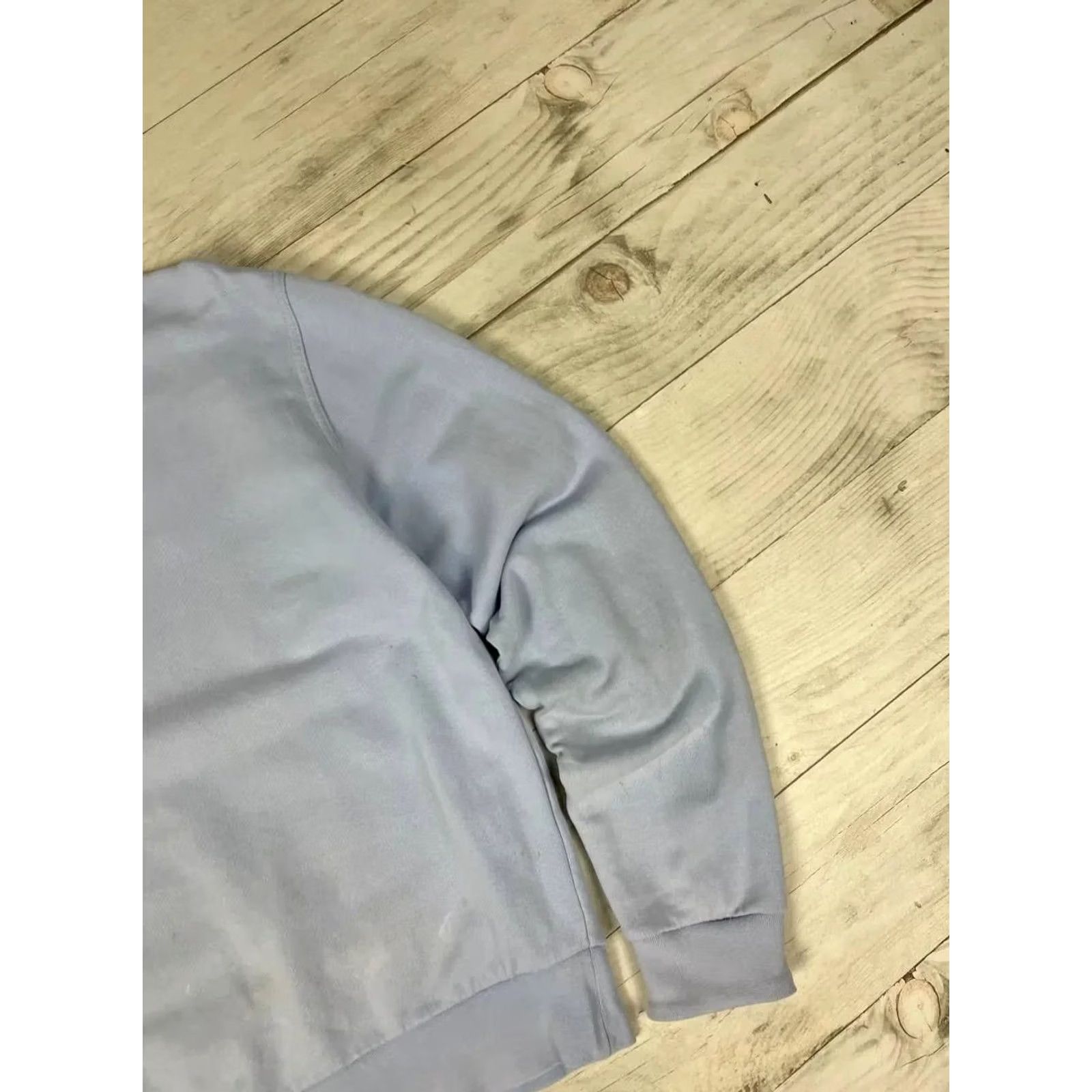 Maison Margiela Maison Margiela Sweatshirt Mens Sz M blue Logo Crew Neck Pullover Cotton Vintage: No Size US M / EU 48-50 / 2 - 4 Thumbnail