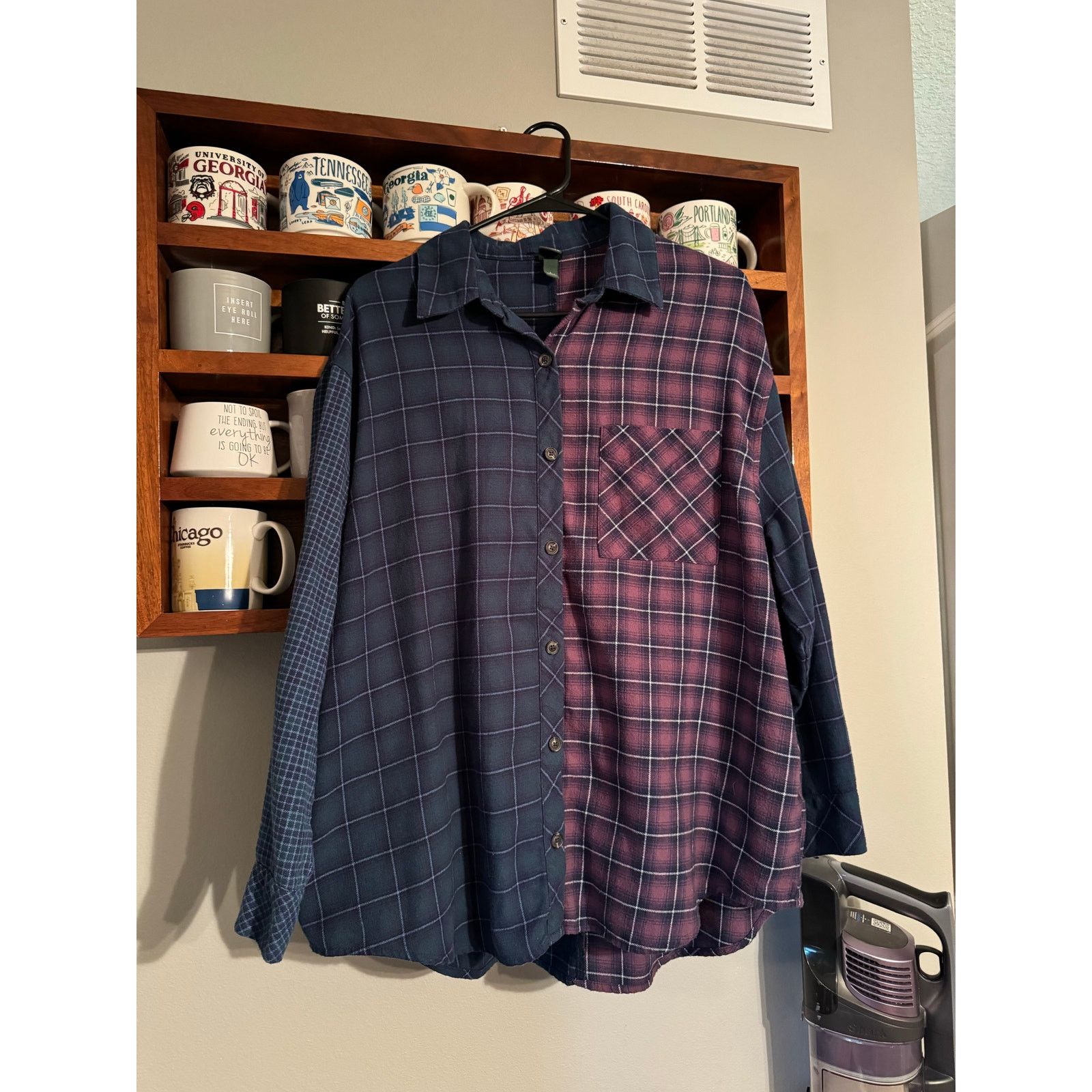 Other Plaid Mix Women's Flannel Size Large Size L / US 10 / IT 46 - 3 Thumbnail
