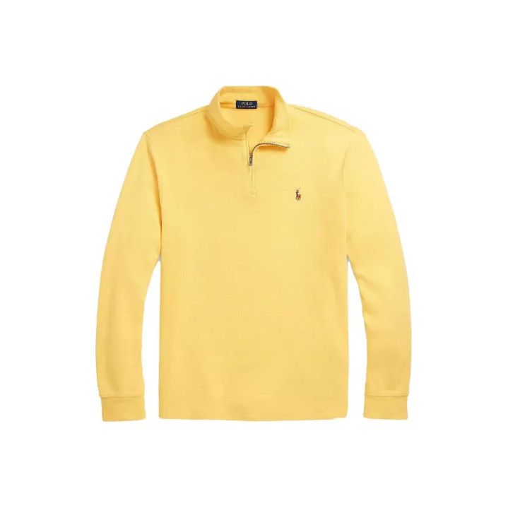 Polo Ralph Lauren Polo Ralph Lauren Men's Yellow Half-Zip Sweatshirt Size US S / EU 44-46 / 1 - 1 Thumbnail