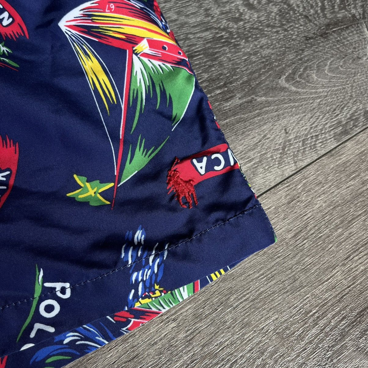 Polo Ralph Lauren Polo Ralph Lauren Jamaica Tropical Marlin Print Swim Shorts Size US 26 / EU 42 - 8 Thumbnail