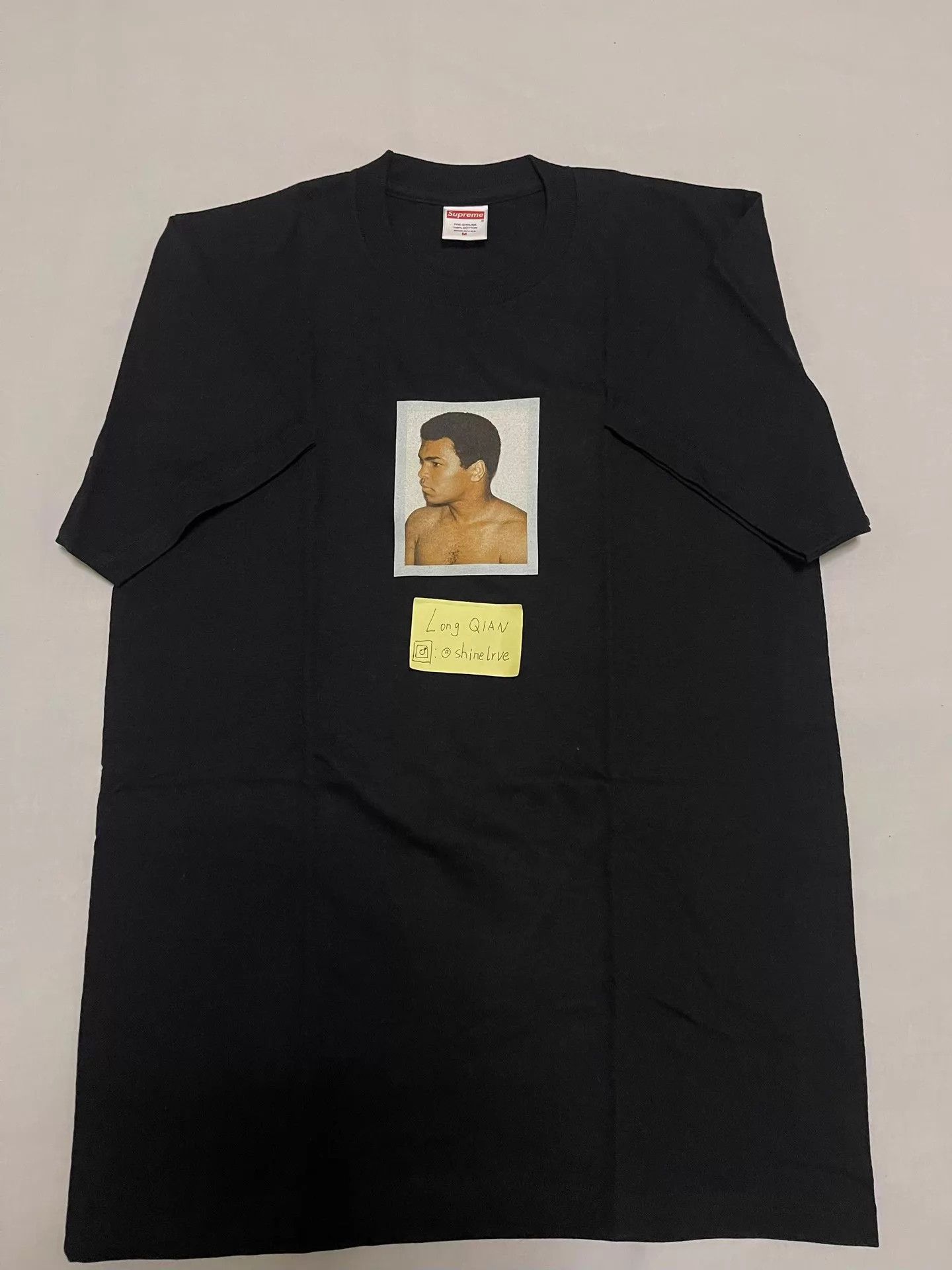 Supreme Supreme Ali Tee Black/White M New Rare Size US M / EU 48-50 / 2 - 2 Thumbnail