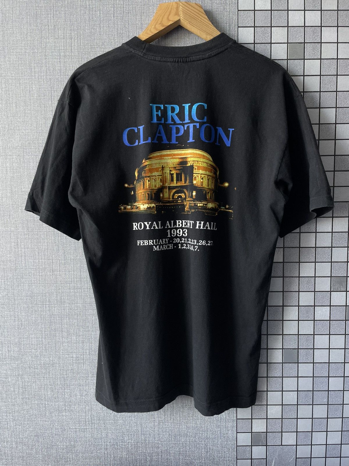 Vintage VINTAGE 1993 ERIC CLAPTON T SHIRT Size US L / EU 52-54 / 3 - 2 Thumbnail