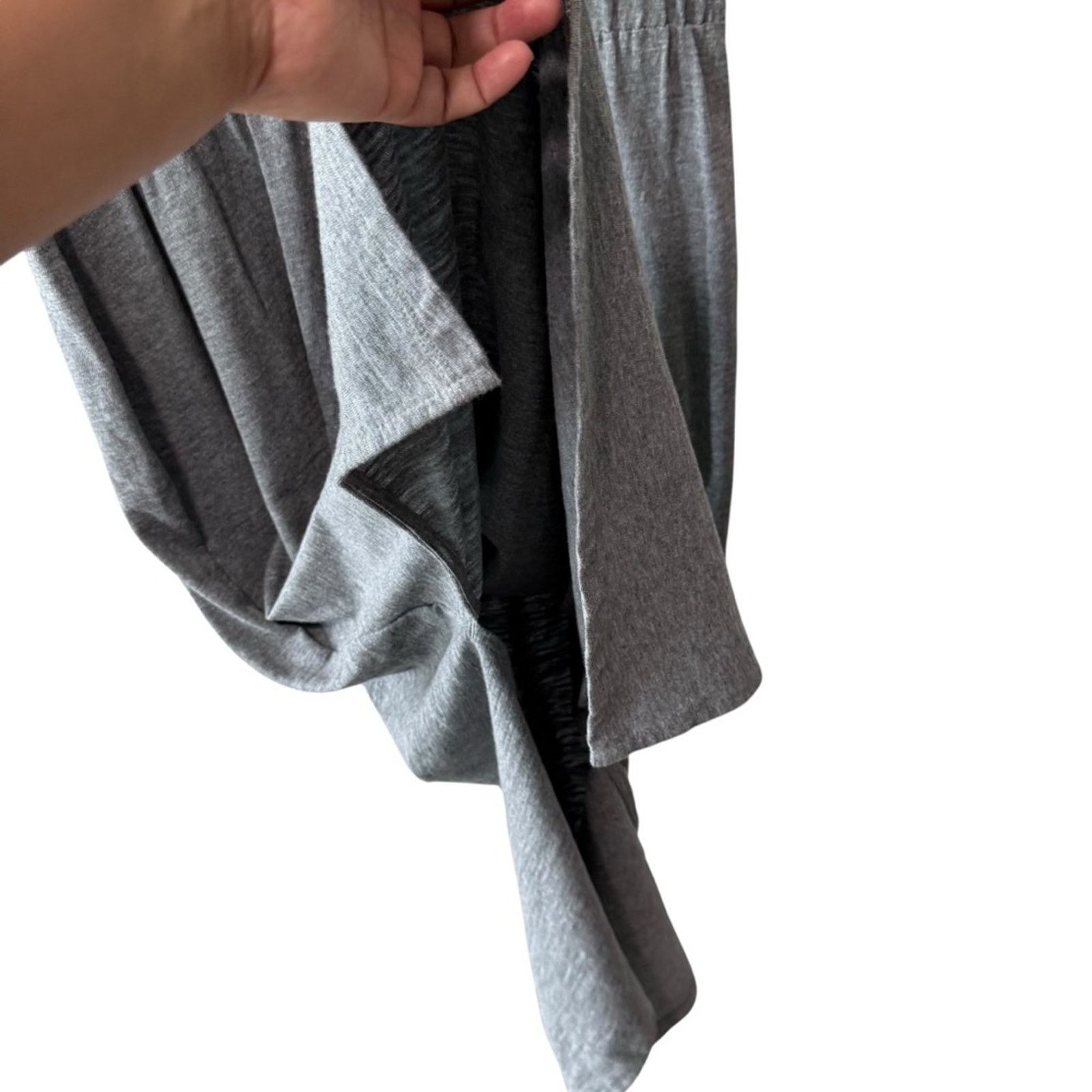 Old Navy Old Navy Heathered Knit Elastic Waist Maxi Dress Gray Size M Size M / US 6-8 / IT 42-44 - 4 Thumbnail
