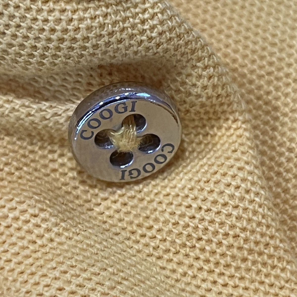 Coogi RARE Coogi Heritage Y2K Polo Shirt Yellow Size 3XL Size US XXL / EU 58 / 5 - 9 Thumbnail