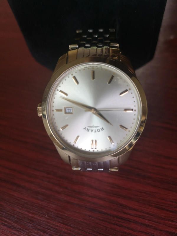 Designer Rotary men's two tone gold dial watch Size ONE SIZE - 12 Thumbnail