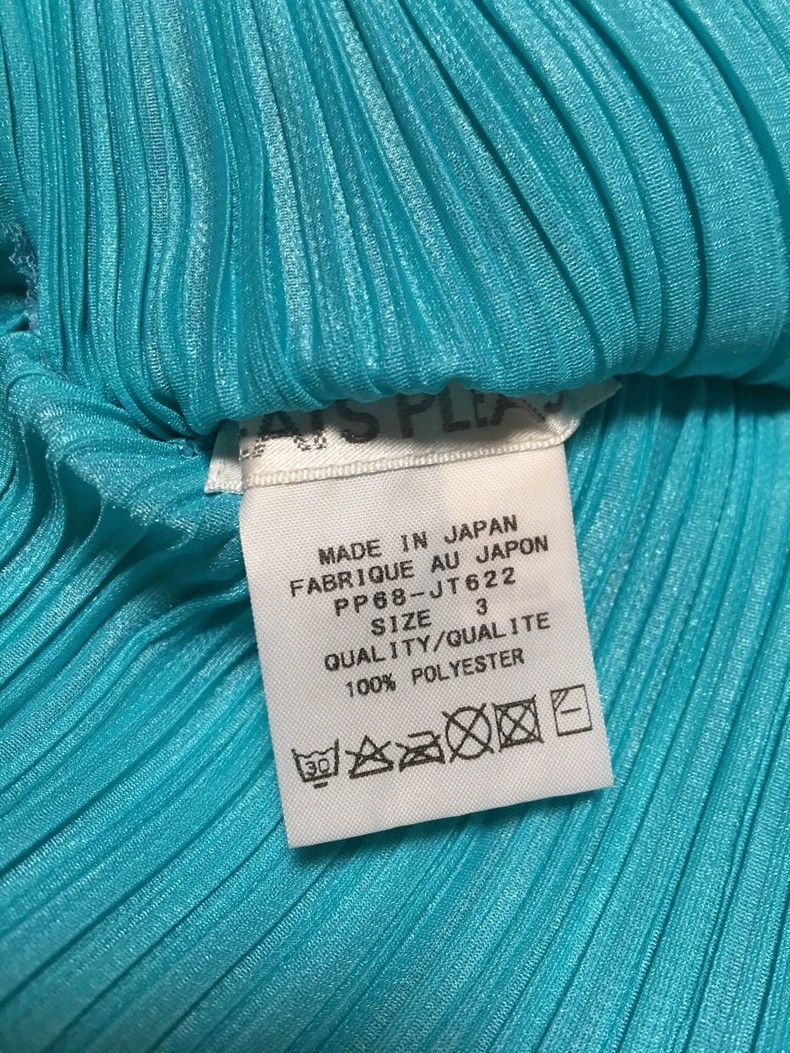 Issey Miyake Issey Miyake size:3 Blue pleated balloon vest Size S / US 4 / IT 40 - 2 Thumbnail