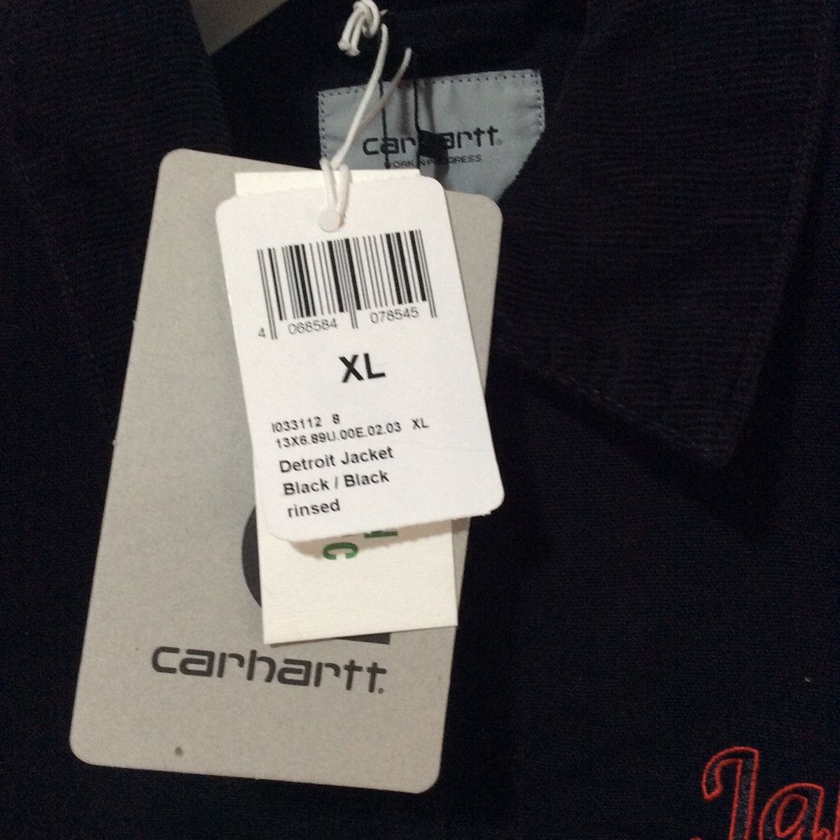 Carhartt Wip Detroit Jacket Carhartt Wip open Store Jakarta XL black new Size US XL / EU 56 / 4 - 15 Thumbnail