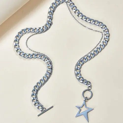 Jewelry Hip Hop Star Necklace Size ONE SIZE - 2 Thumbnail