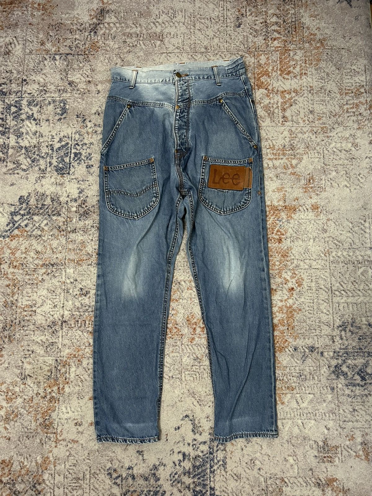 Issey Miyake × Lee Mercibeaucoup X Lee By Issey Miyake High Rise Pants Size US 30 / EU 46 - 1 Thumbnail