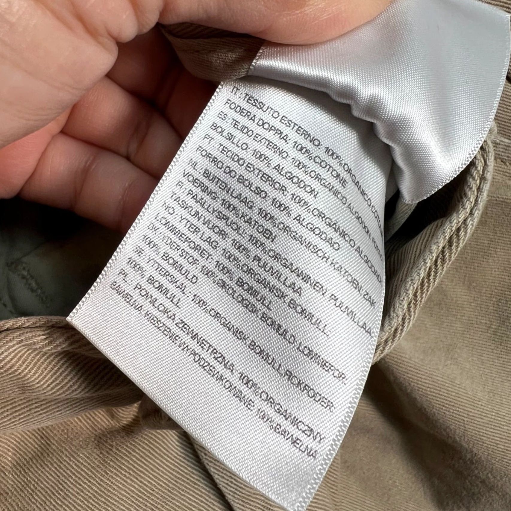 Carhartt Carhartt Beige Pants Women Size 27 Chino Canvas Straight Leg 27" Inseam Casual Workwear Size 27" / US 4 / IT 40 - 6 Thumbnail