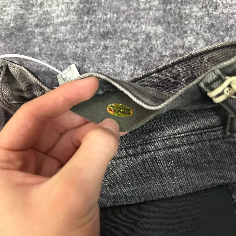 Fear of God Fear of God Black water corrugated jeans Size US 29 - 7 Thumbnail