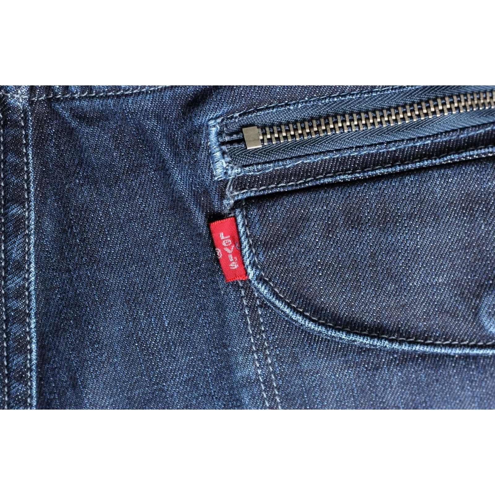 Levi's VINTAGE Levi’s Jeans Men 34/32 Blue 5-Pocket Denim Straight Regular Zip Brown? (Note: no new info) Size US 34 / EU 50 - 5 Thumbnail