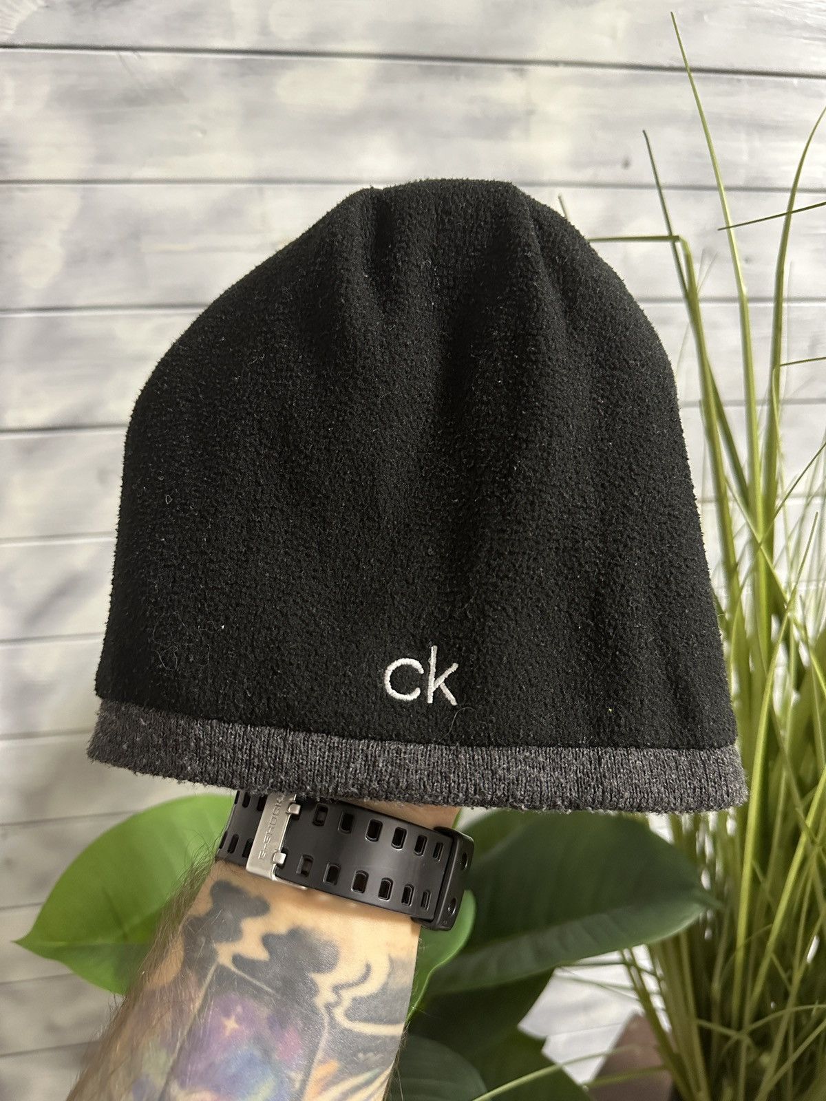 Calvin Klein Rare Vintage Double-Sided Hat Calvin Klein Y2K Size ONE SIZE - 2 Thumbnail