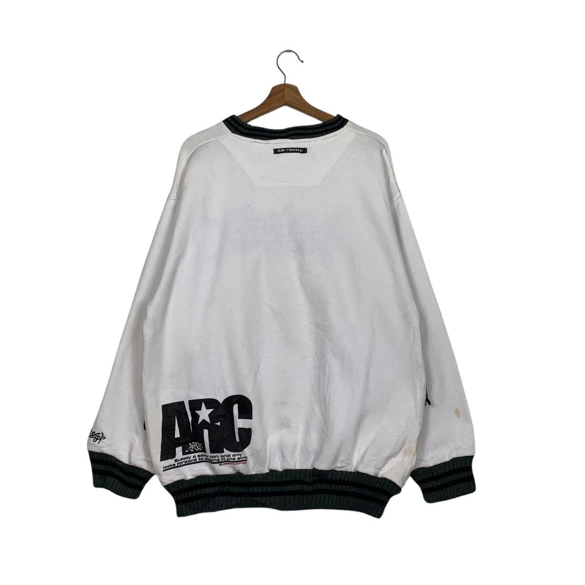 Japanese Brand Abtech Sports Skateboard Sweatshirt Size US L / EU 52-54 / 3 - 7 Thumbnail
