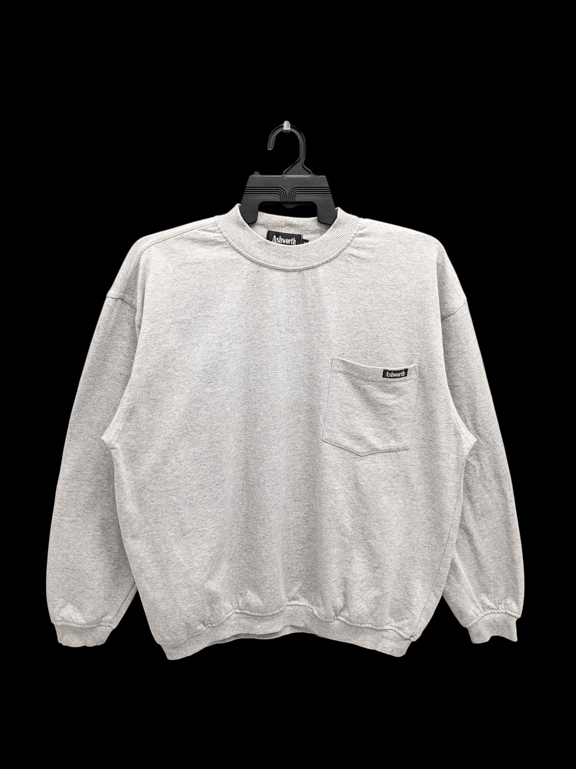 Ashworth Vintage Ashworth Made In Usa Single Pocket Sweatshirt Size US M / EU 48-50 / 2 - 1 Thumbnail