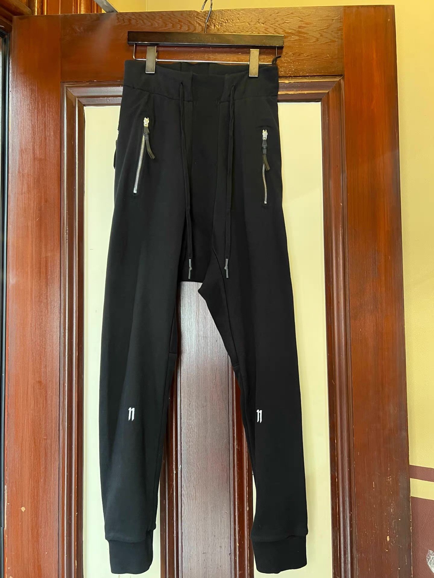 11 By Boris Bidjan Saberi 11byBBS 18SS Classic P13 Embroidered Logo Drop‑Crotch Ｑ25 Size US 32 / EU 48 - 1 Thumbnail