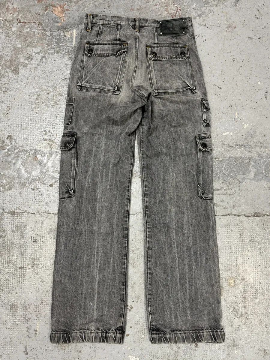 Dolce & Gabbana AW2004 Dolce & Gabbana Multi Pockets Grey Cargo Jeans Size US 30 / EU 46 - 2 Thumbnail