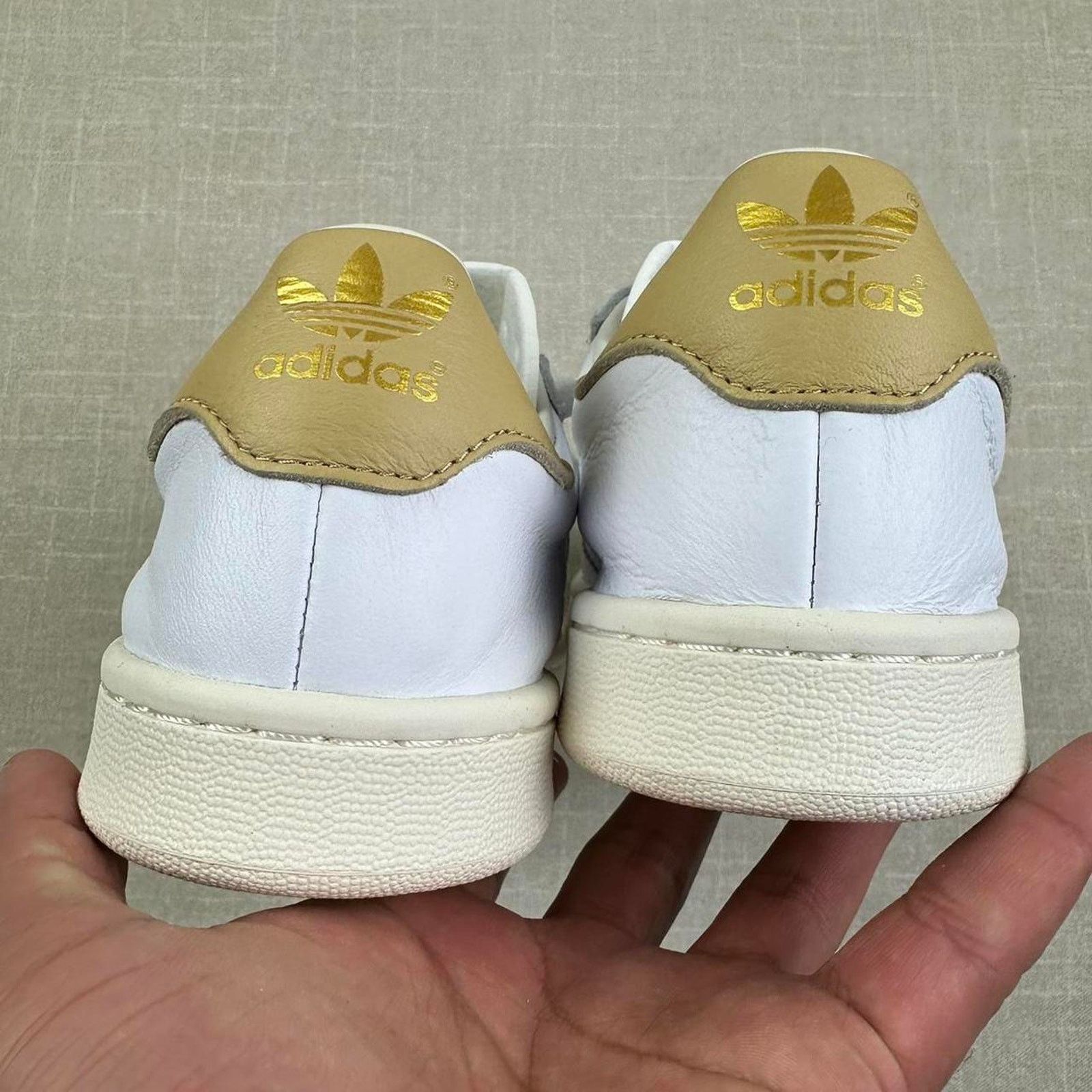 Adidas 2021 Adidas Earlham Leather "White Gold" Size US 9 / IT 39 - 5 Thumbnail