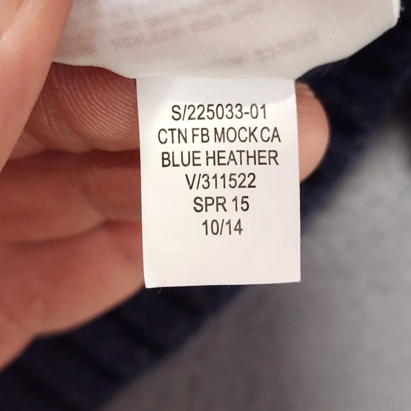 Gap VINTAGE Gap Cardigan Mens XL Blue Mock Neck Cotton Pockets Button Front Grandpa Sweater Long Sleeve Fall Winter Mens Size US XL / EU 56 / 4 - 7 Thumbnail