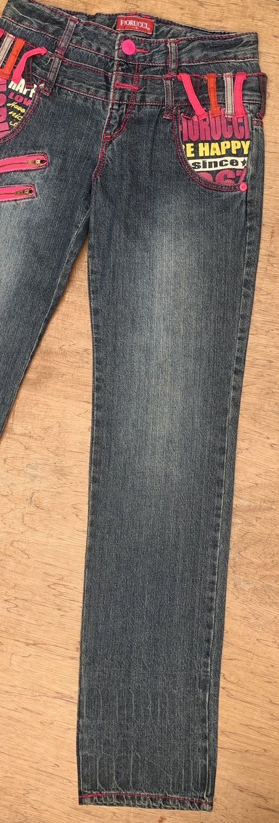 Fiorucci Rare.. Fiorucci Double Waist ZipperJean Pants Size US 28 / EU 44 - 10 Thumbnail