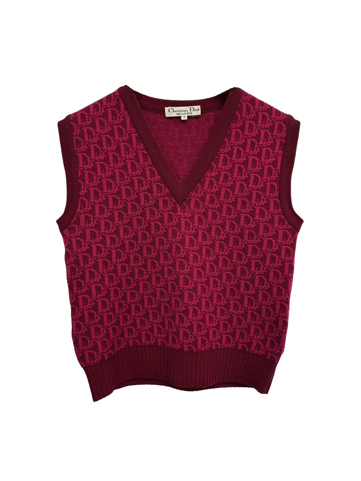 Christian Dior Monsieur rare🔥 dior logo knit vest Size M / US 6-8 / IT 42-44 - 1 Thumbnail