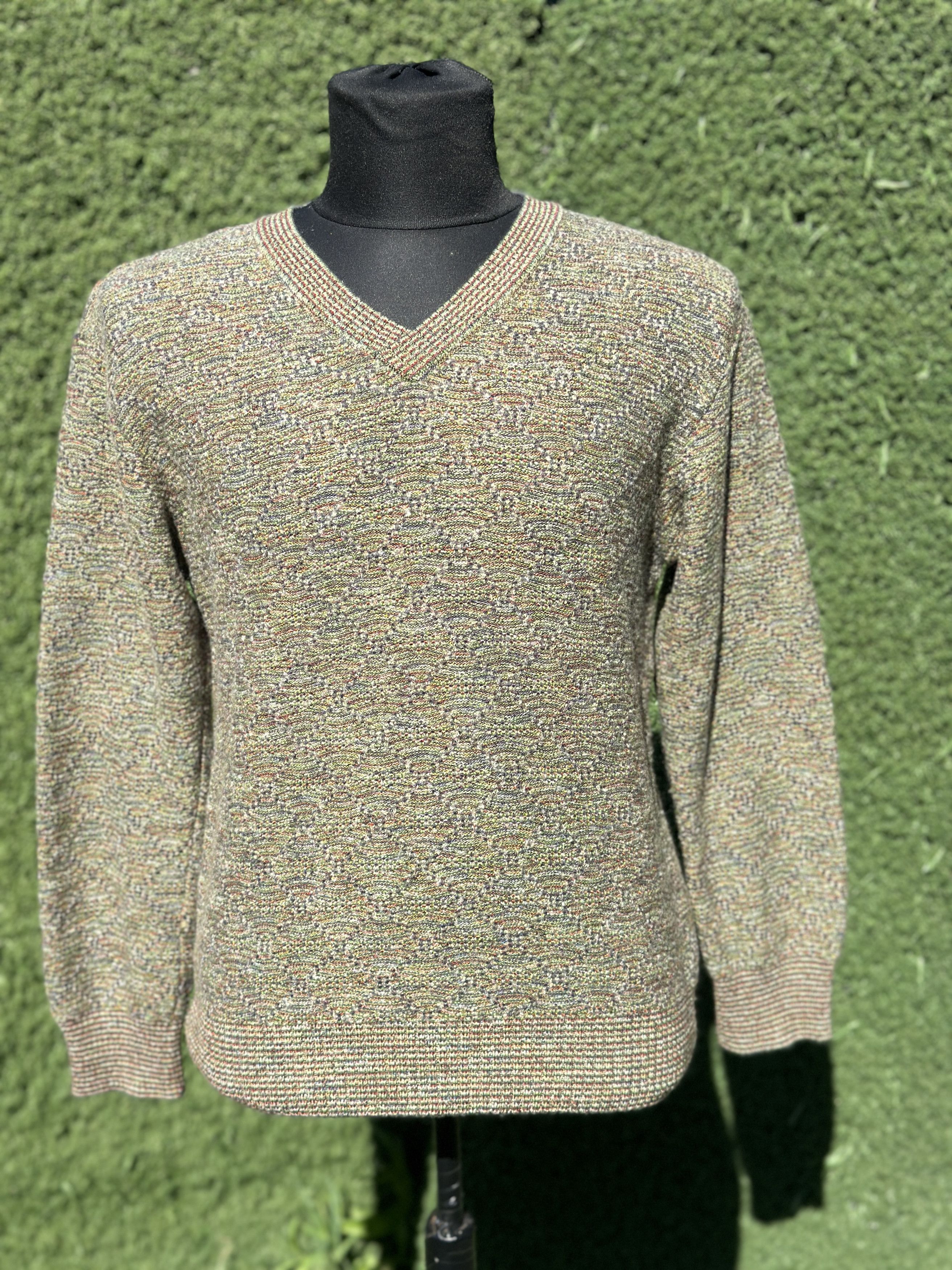 Missoni Missoni Sport Knit Pullover Sweater Rainbow Size 50 Size US M / EU 48-50 / 2 - 8 Thumbnail