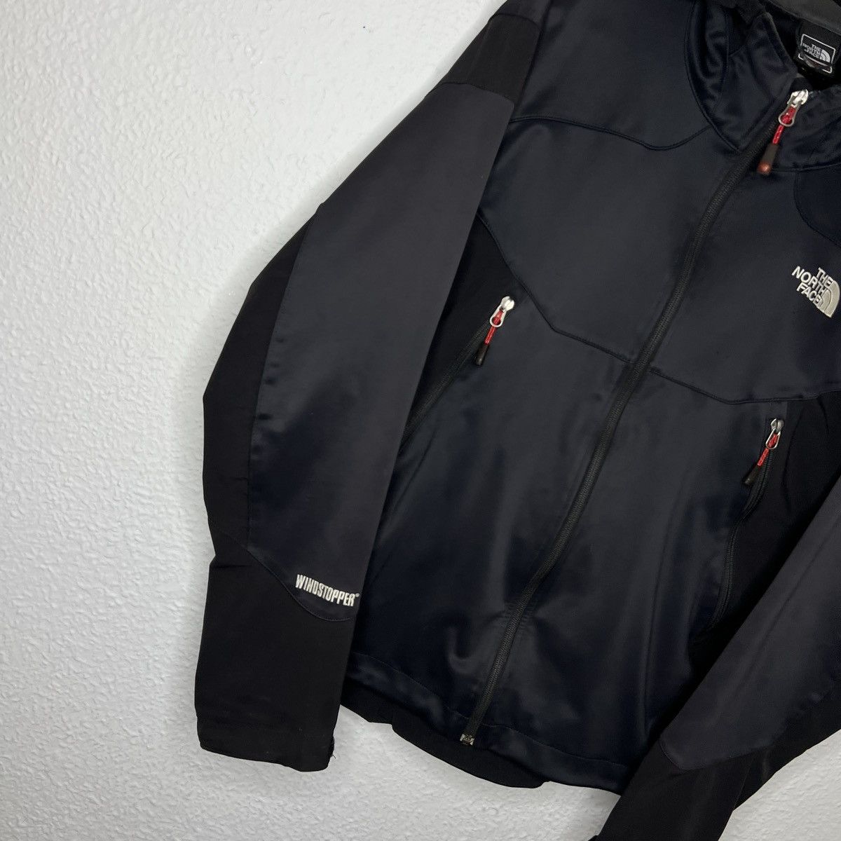 The North Face Vintage The North Face Windstopper Softshell Jacket Black Size US M / EU 48-50 / 2 - 2 Thumbnail