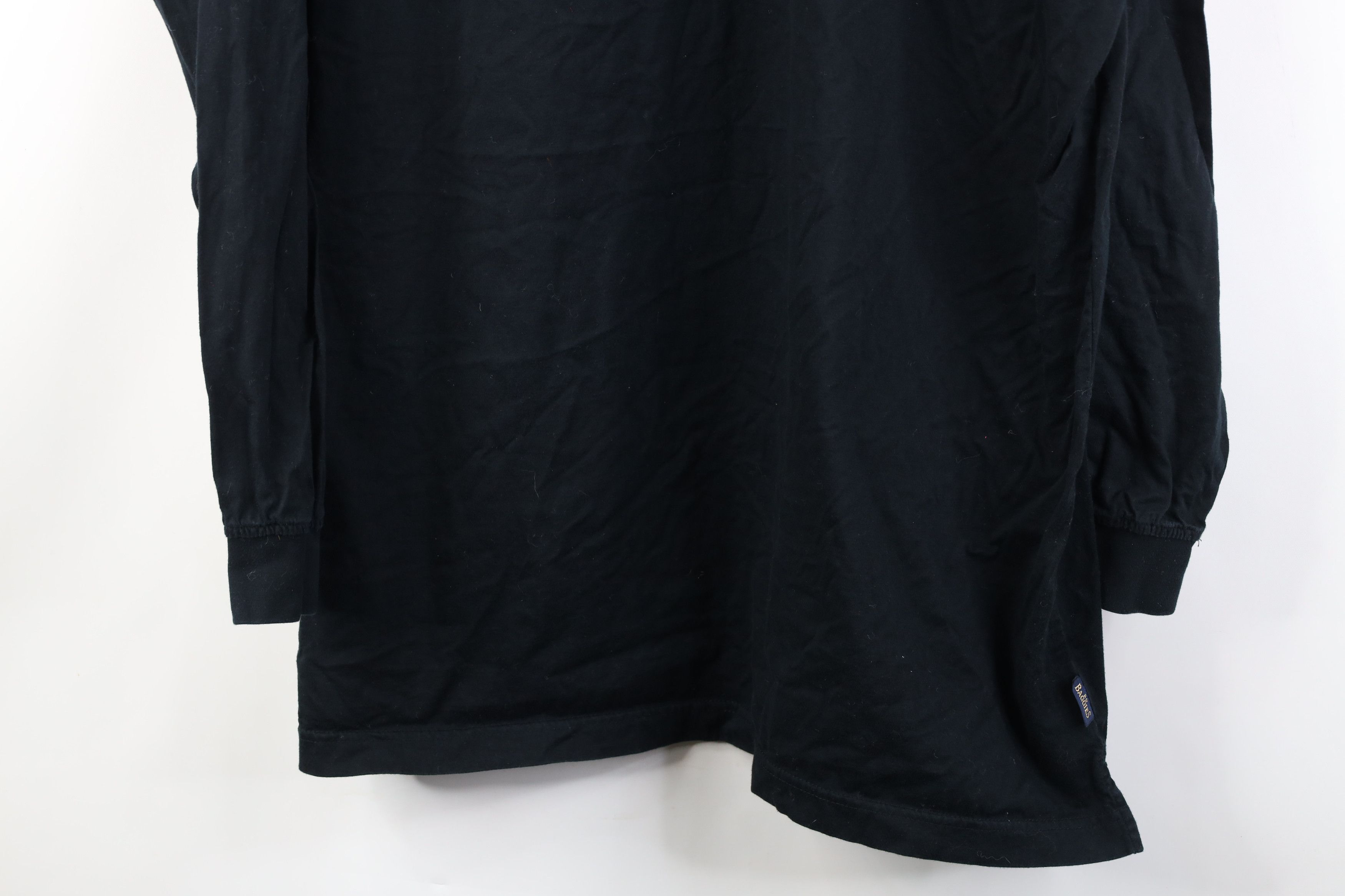Vintage Vintage 90s Streetwear Heavyweight Turtleneck T-Shirt Black Size US XXL / EU 58 / 5 - 3 Thumbnail