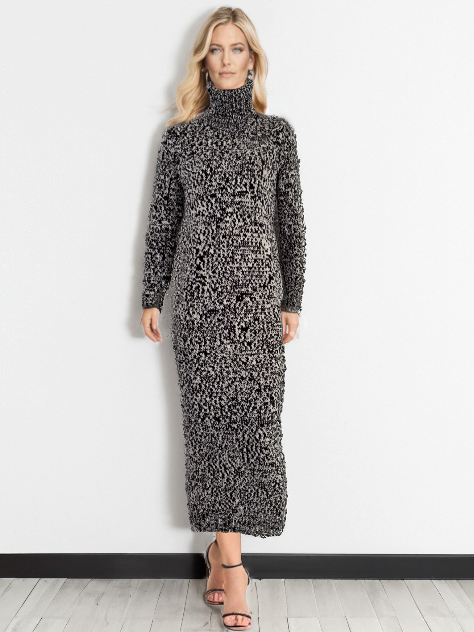 Saint Laurent Paris Maxi Dress Knit Size S / US 4 / IT 40 - 1 Thumbnail