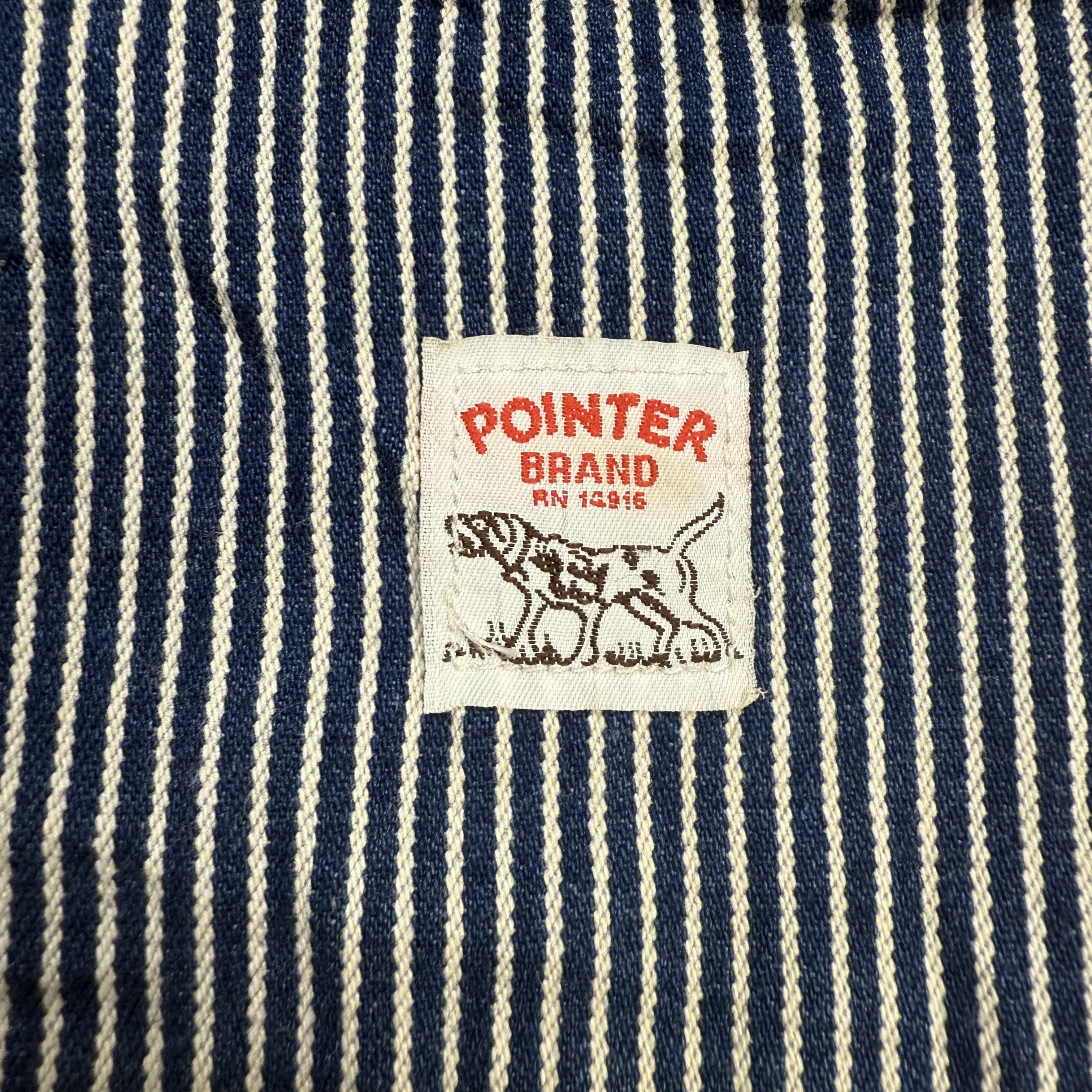 Pointer Vintage Pointer Workwear Hickory Stripes Workers Jacket Size US S / EU 44-46 / 1 - 3 Thumbnail