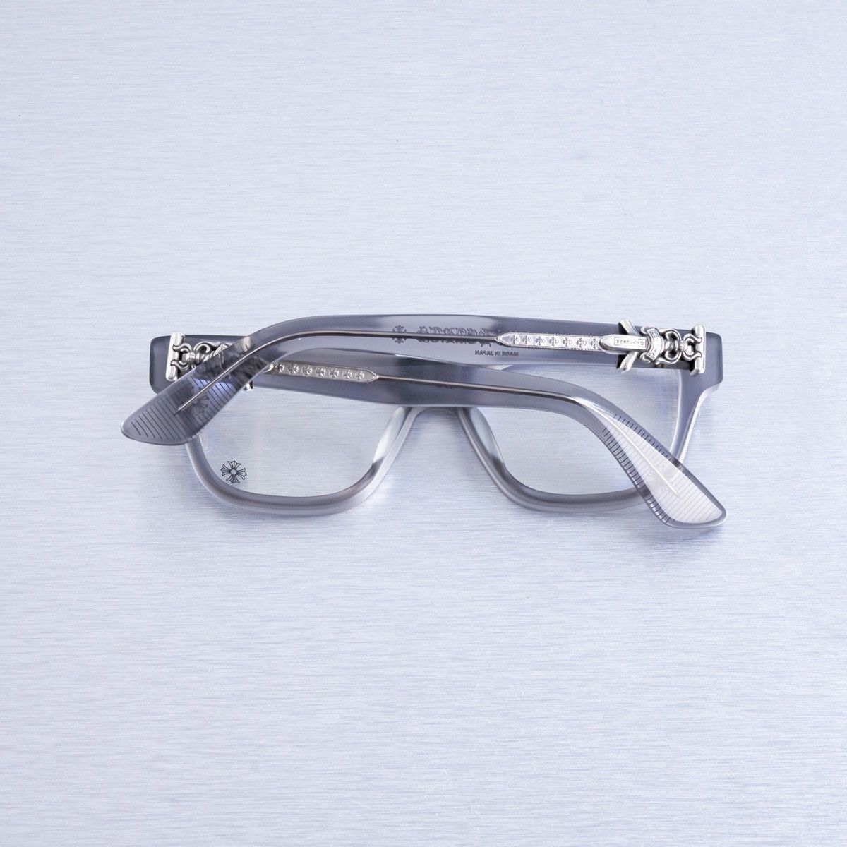 Chrome Hearts CHROME HEARTS VAGILLIONAIRE II MATTE GRAPHITE GLASSES Size ONE SIZE - 8 Thumbnail