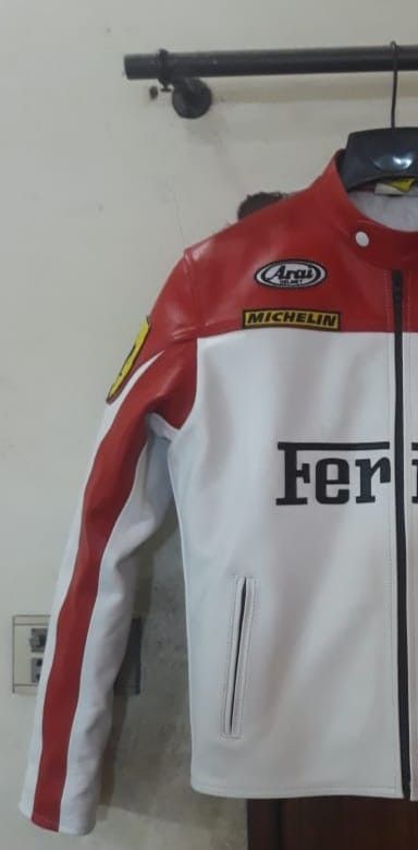 Ferrari × Vintage Vintage Ferrari Leather Jacket Size US S / EU 44-46 / 1 - 2 Thumbnail