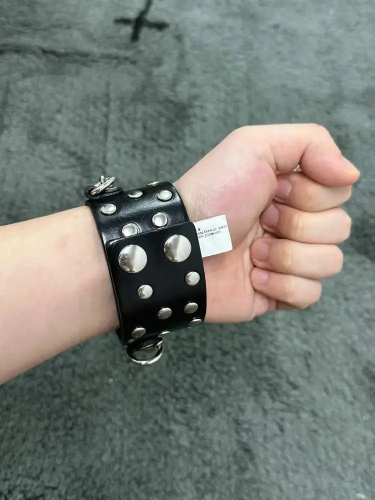 Junya Watanabe Junya Watanabe Rebel Leather Bracelet Size ONE SIZE - 2 Thumbnail